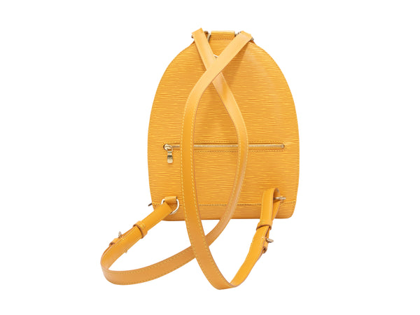 Louis Vuitton 'Epi Mabillon' Backpack in Orange