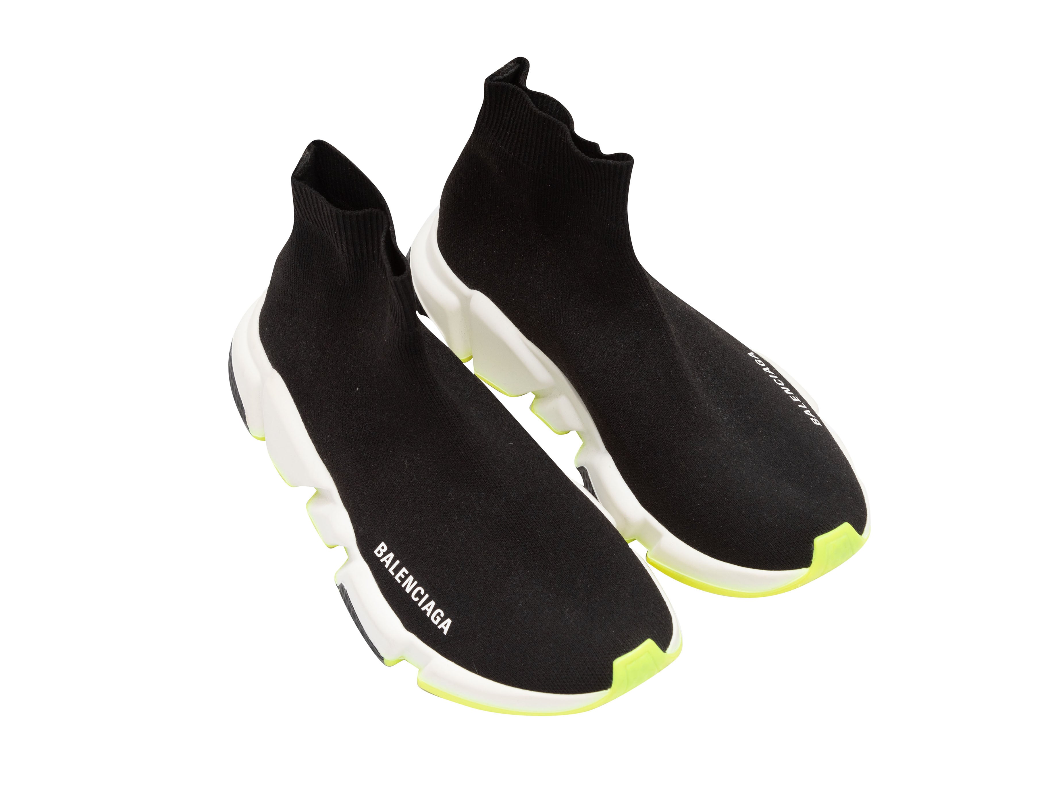 Buy Balenciaga Black Flex Toe Sock Sneakers  1000 Black At 51 Off   Editorialist