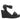 Black Hermes Woven Espadrille Wedge Sandals Size 39