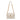 White Saint Laurent Medium Triquilt Matelasse Envelope Bag