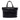 Black Saint Laurent Lambskin Leather Tote