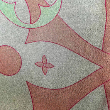 Pink Louis Vuitton Monogram Silk Scarf Scarves - Designer Revival