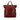 Red Bottega Veneta Intrecciato Trimmed Tote