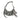 Gray Balenciaga Sparkling Fabric Le Cagole XS Crossbody Bag - Designer Revival