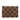 Brown Louis Vuitton Damier Ebene Card Holder