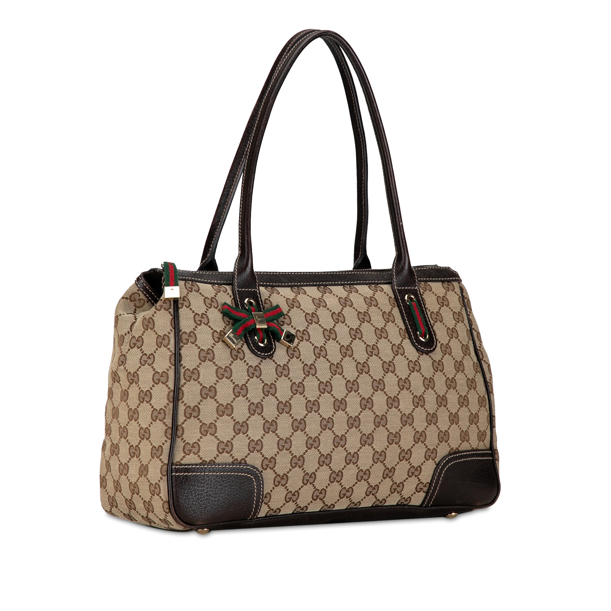 Gucci Pre-Owned Bamboo square-shaped handbag