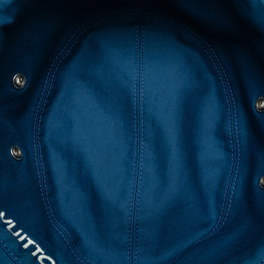 Blue Louis Vuitton Monogram Essential Reversible Bucket Hat - Designer Revival