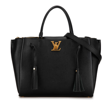 Black Louis Vuitton Lockmeto Satchel