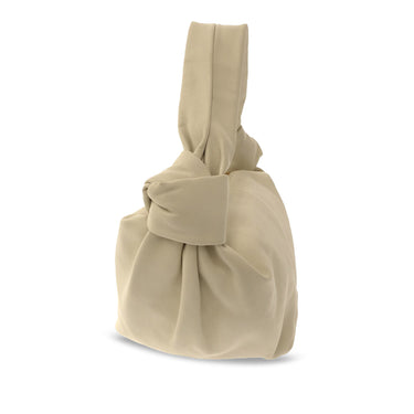 Beige Bottega Veneta Double Knot Handbag - Designer Revival
