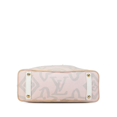 Pink Louis Vuitton Monogram Tahitienne Cabas PM Tote Bag