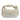 White Bottega Veneta Mini Intrecciato Jodie Handbag