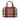 Brown Burberry House Check Alchester Satchel
