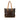 Louis Vuitton Speedy 30 handbag in ebene monogram canvas and brown leather