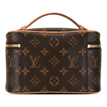 Brown Louis Vuitton Monogram Nice Mini Vanity Case - Atelier-lumieresShops Revival