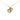 Gold Dior Logo Rhinestone Pendant Necklace