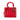 Red Dior Medium Patent Cannage Lady Dior Satchel
