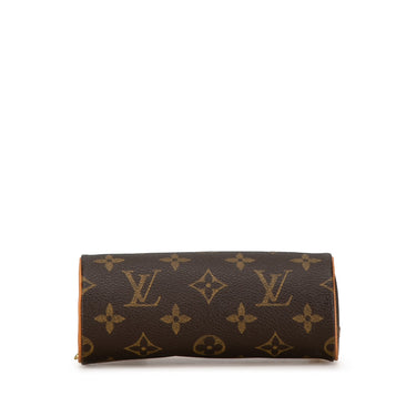 Brown Louis Vuitton Monogram Papillon Pochette Pouch