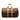 Borsa Louis Vuitton Speedy 30 in tela a scacchi ebana e pelle marrone