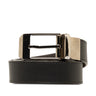 Black Louis Vuitton Seattle Reversible Leather Belt - Designer Revival