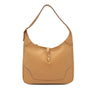 Tan Hermès Clemence Trim II 35 Shoulder Bag - Designer Revival