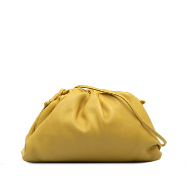 Yellow Bottega Veneta The Mini Pouch Crossbody Bag - Designer Revival