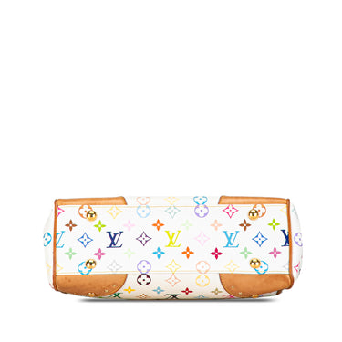 White Louis Vuitton Monogram Multicolore Beverly MM Shoulder Bag