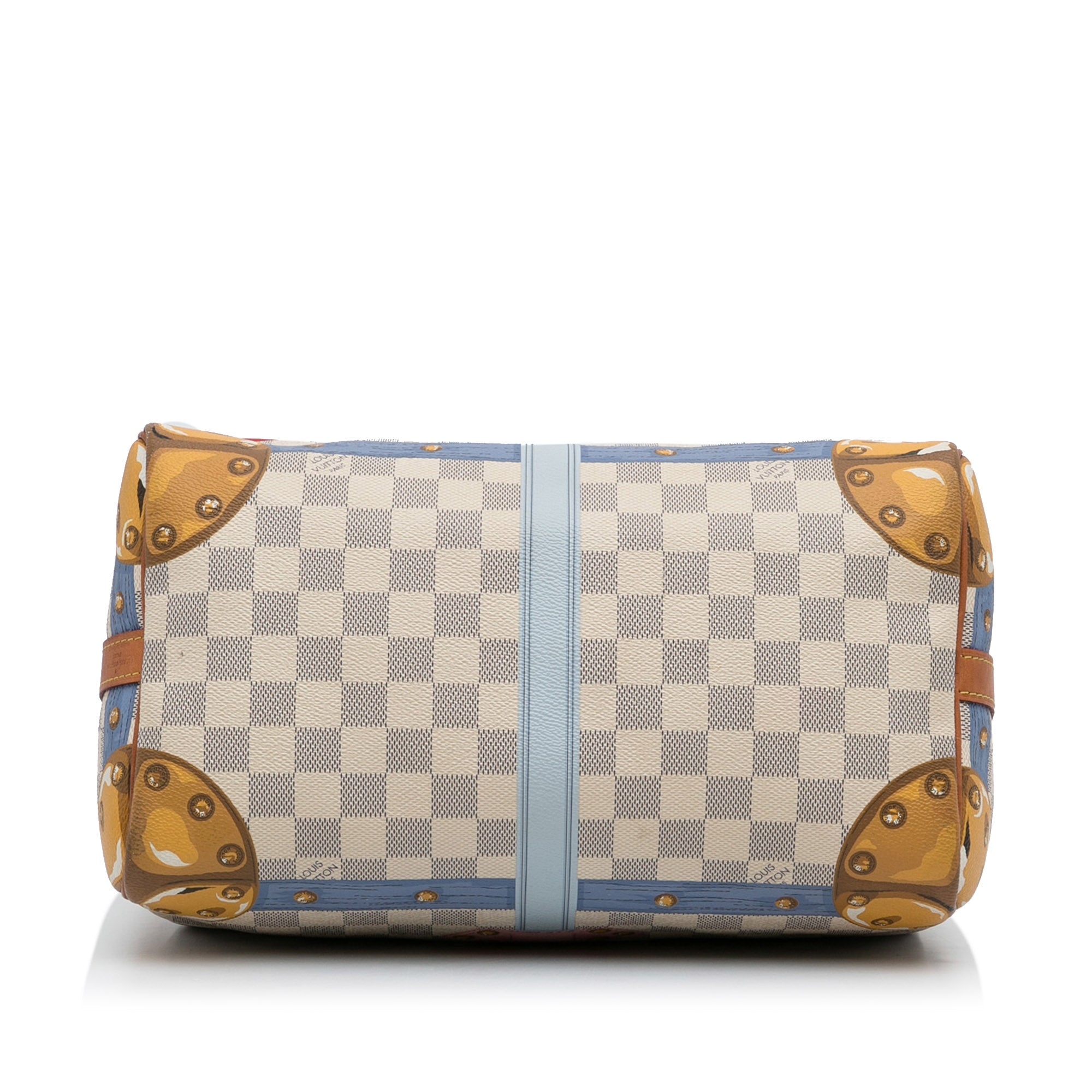 Louis Vuitton Damier Azur Canvas Speedy Bandouliere 30 Bag