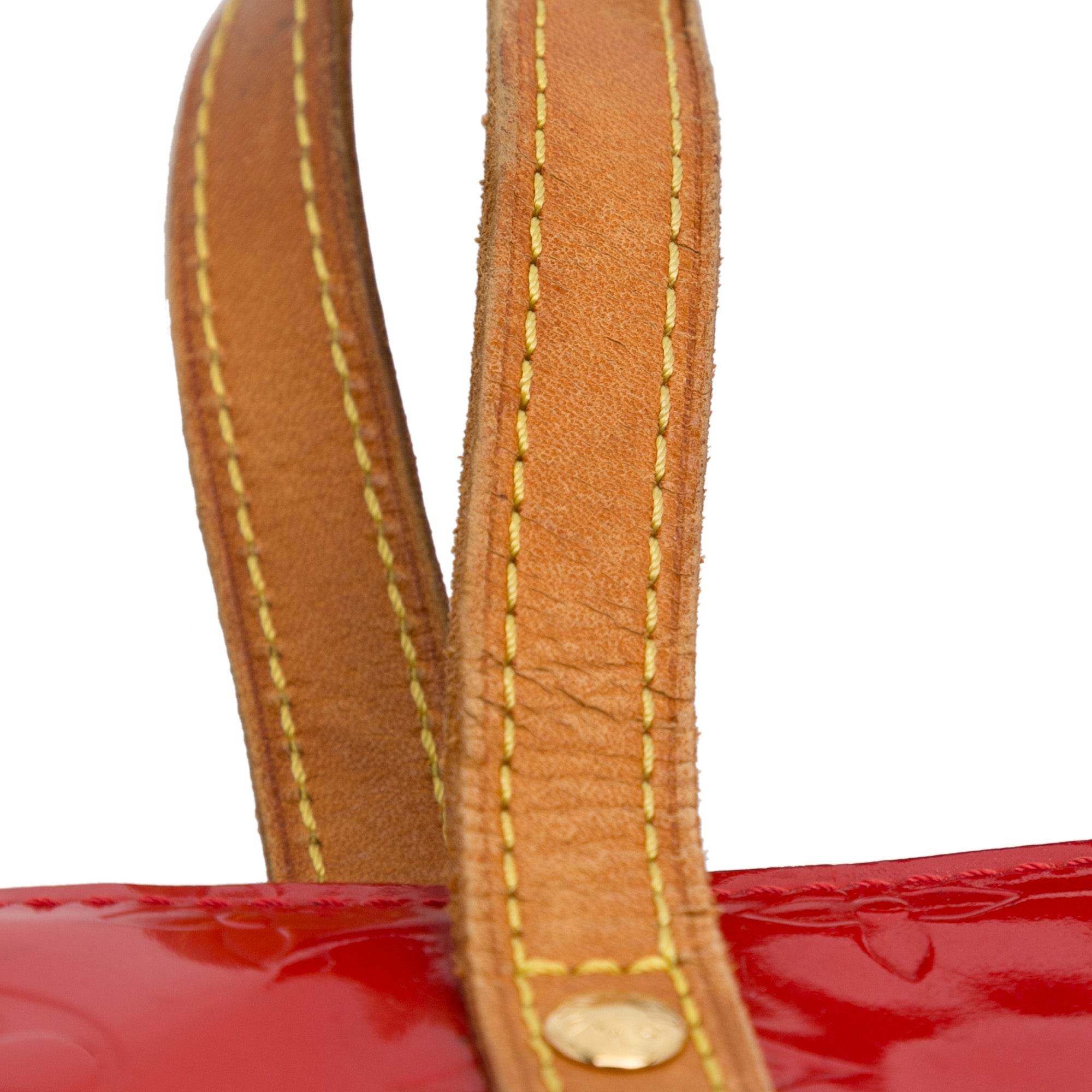 Tan Louis Vuitton Monogram Vernis Reade PM Handbag – Designer Revival