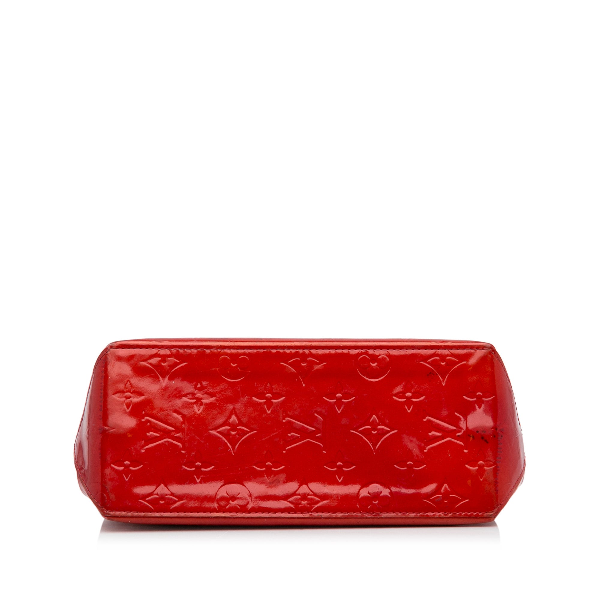 RvceShops Revival  Red Louis Vuitton Monogram Vernis Reade PM