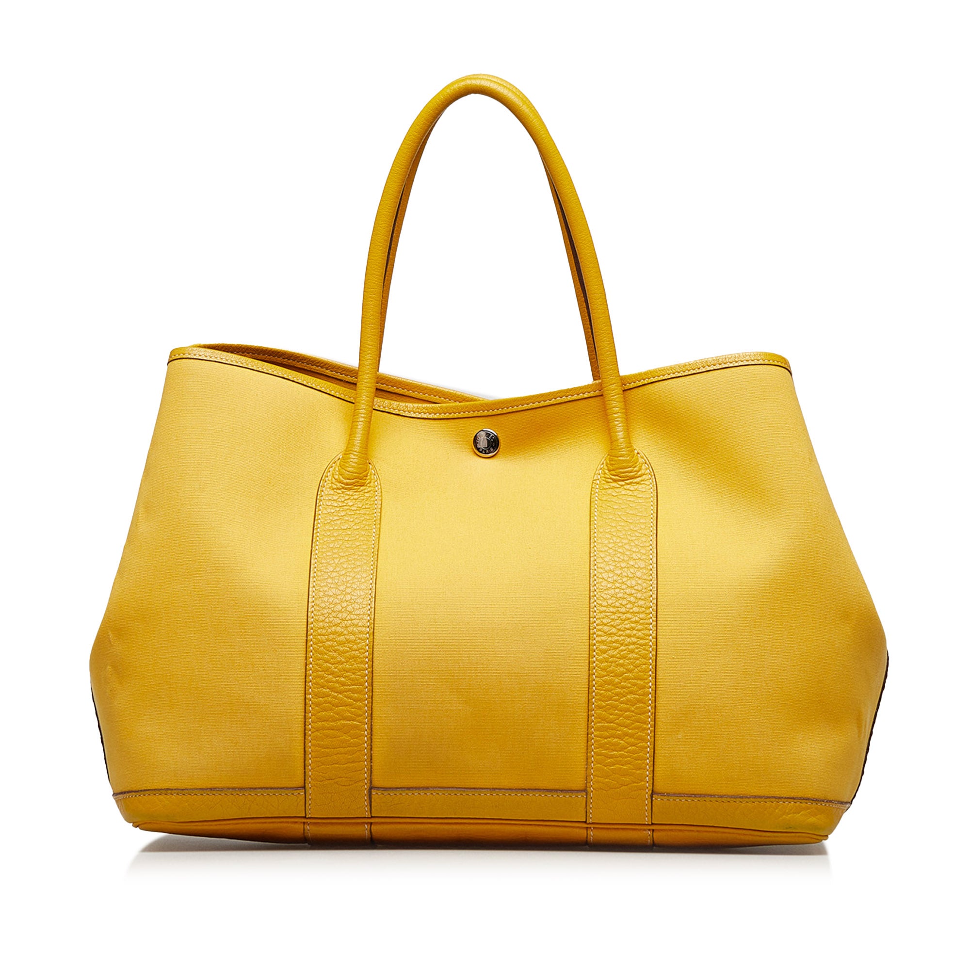 Hermes Leather Garden Party 36 (Gold)