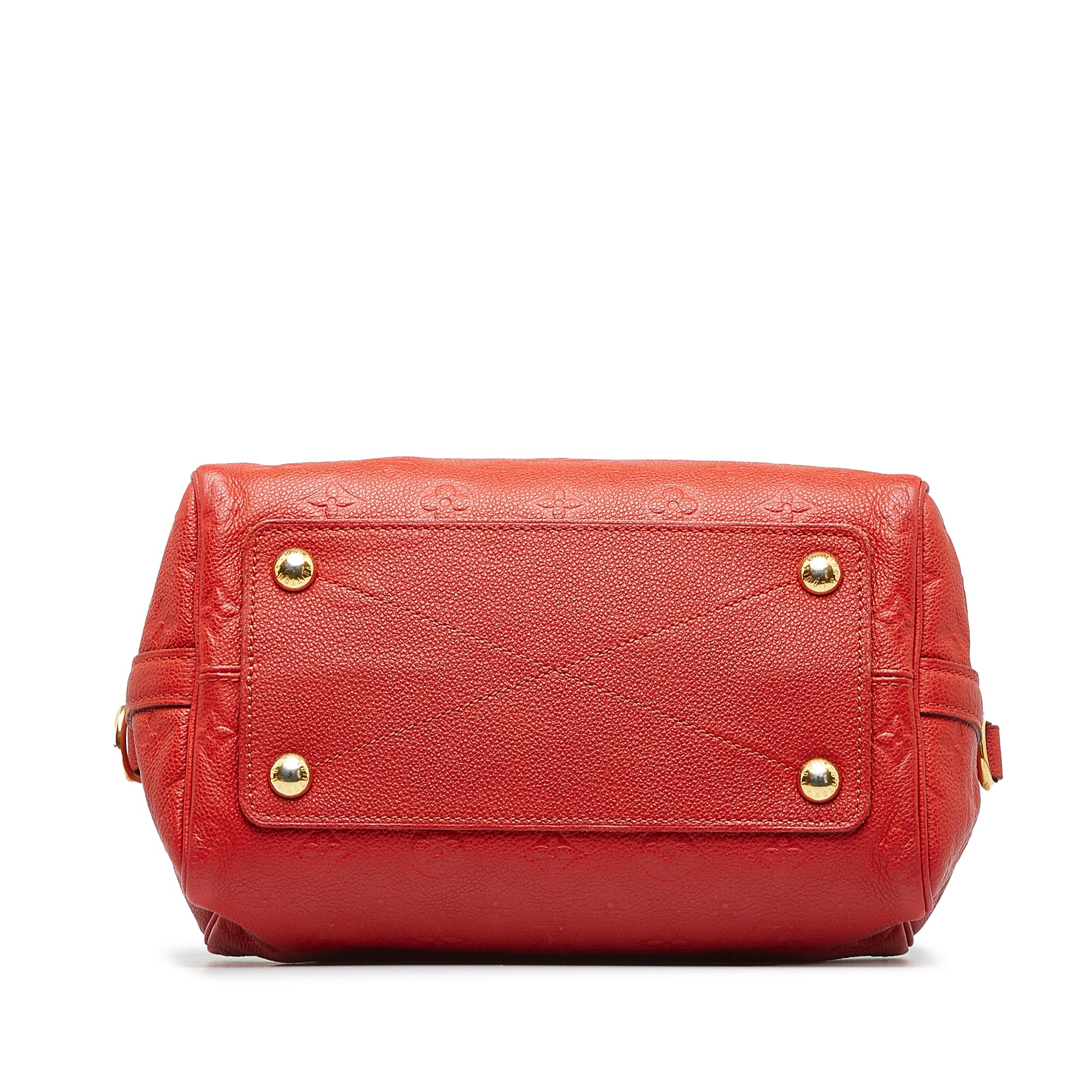 Red Louis Vuitton Monogram Empreinte Speedy Bandouliere 25 Boston Bag –  RvceShops Revival