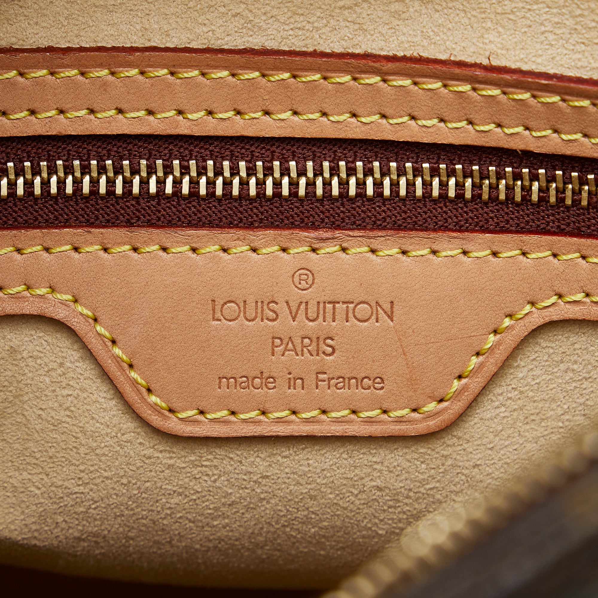 Louis Vuitton Monogram Looping Bag GM Made In France