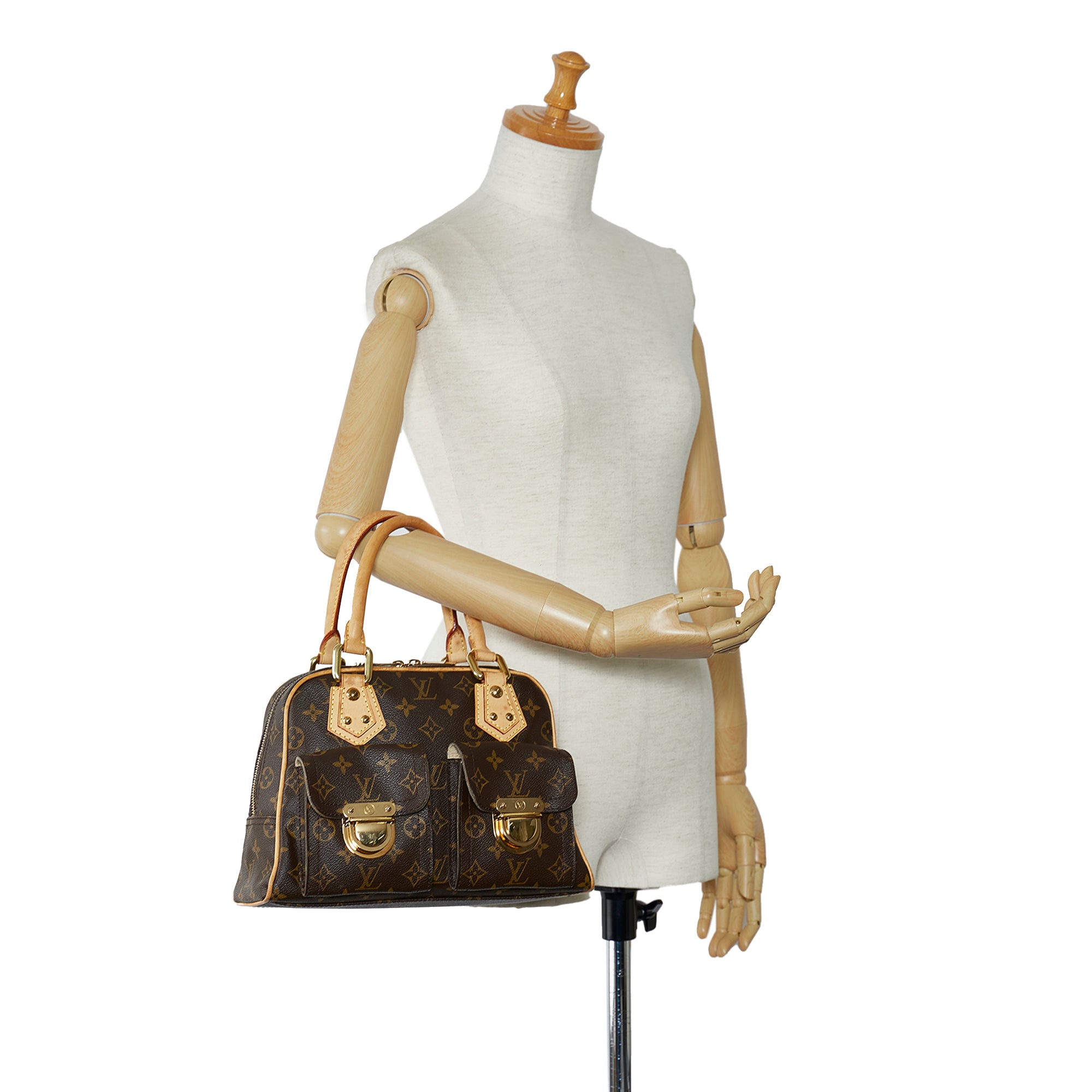 LOUIS VUITTON Monogram Manhattan PM Handbag - More Than You Can