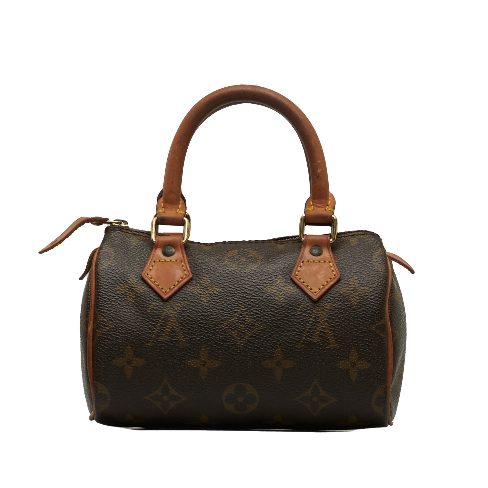 Louis Vuitton Monogram Mini Sac Speedy HL - Brown Mini Bags