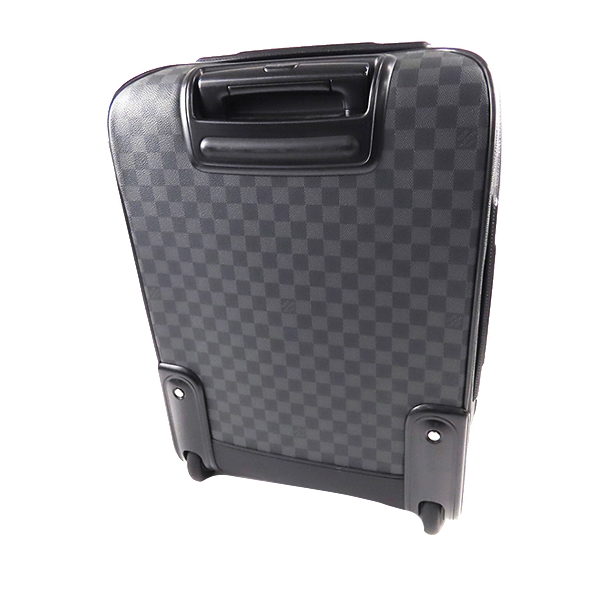 Louis Vuitton Black Designer Luggage Bag, For Travelling Purpose