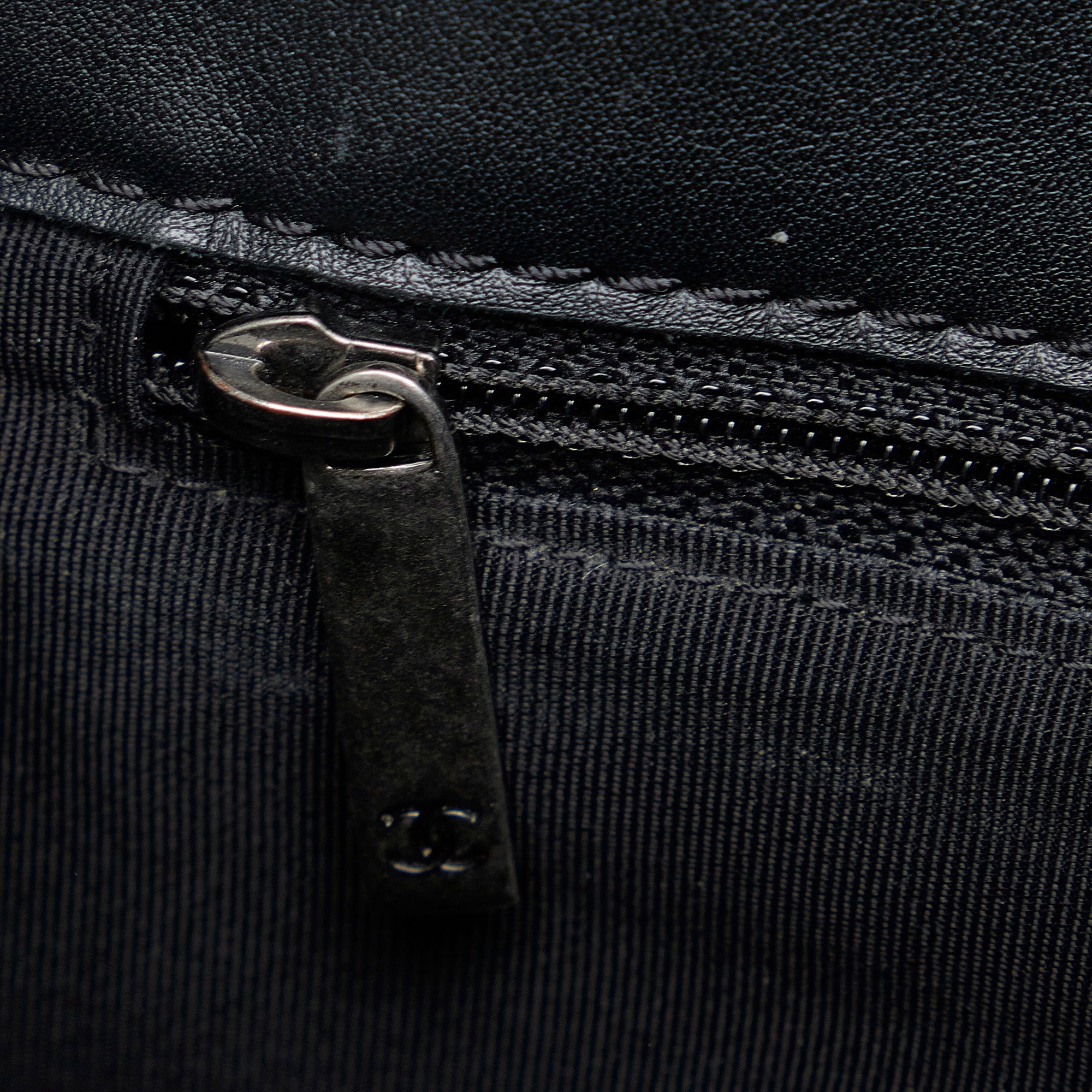 Chanel Black Patent Boy Reverso Mini Pochette Crossbody Bag at