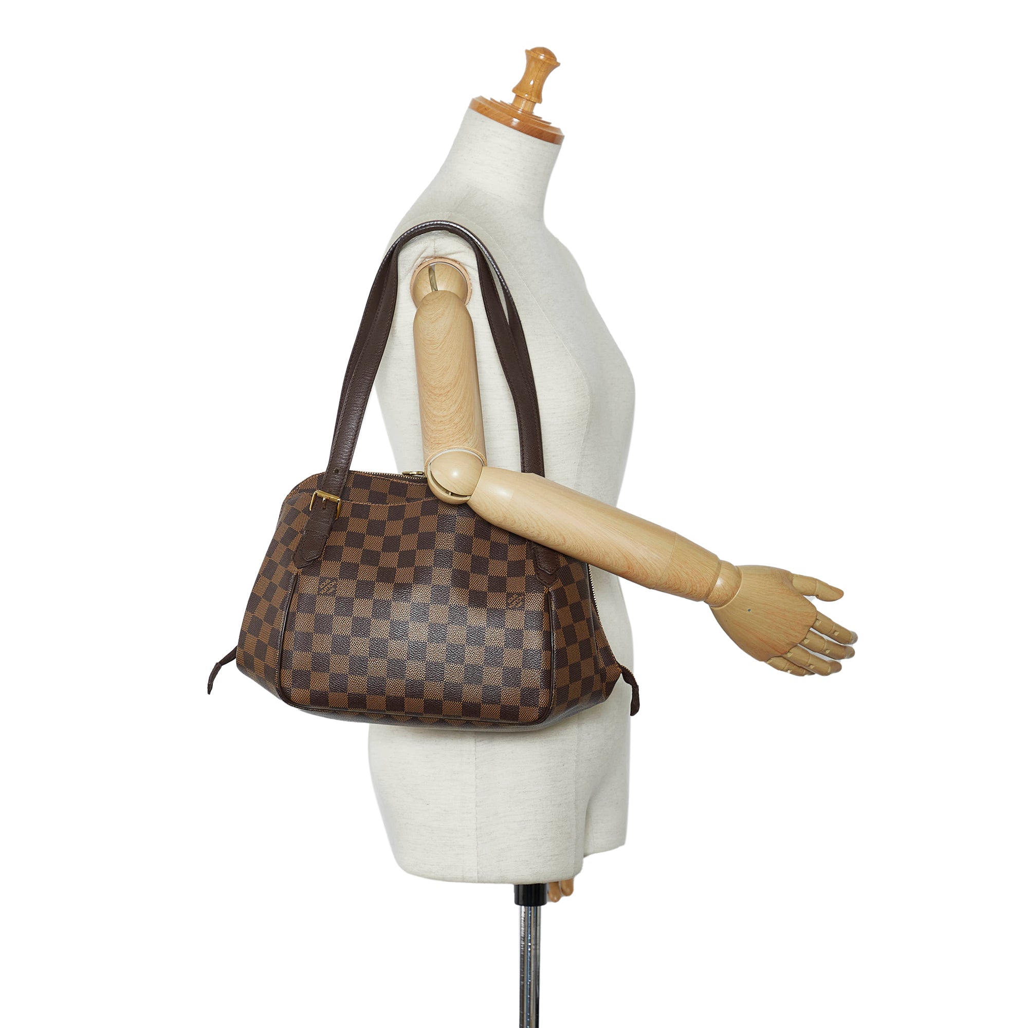 Shop for Louis Vuitton Damier Ebene Canvas Leather Belem MM Bag - Shipped  from USA