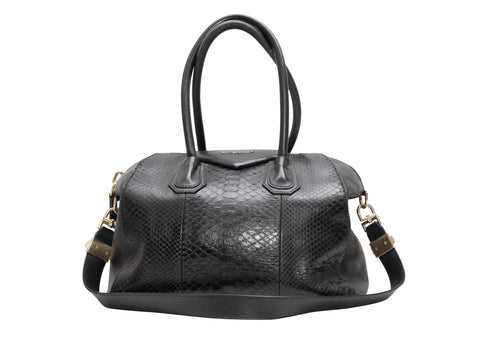 Givenchy Antigona Large Leather Bag In Grey