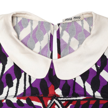 Purple Miu Miu Vitello Lux Bow Satchel – Designer Revival