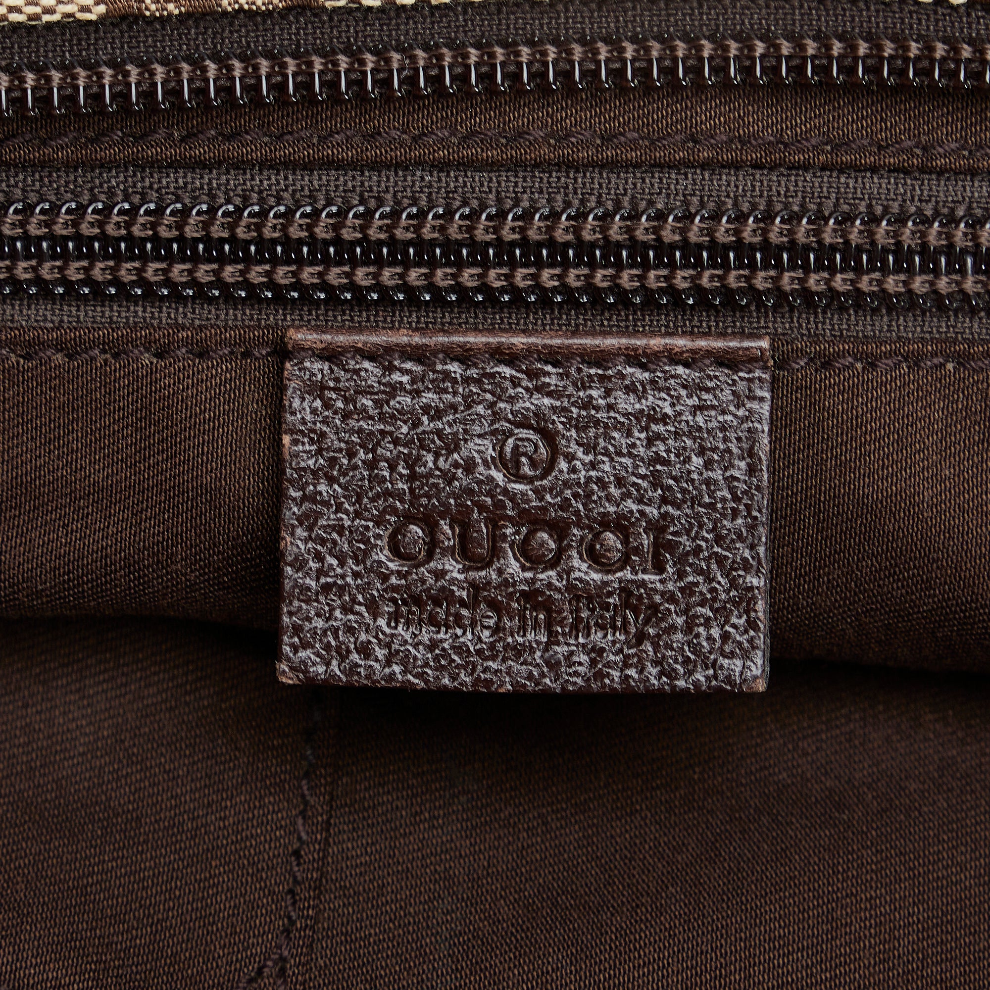 Brown Gucci GG Canvas Web Tote Bag – Designer Revival