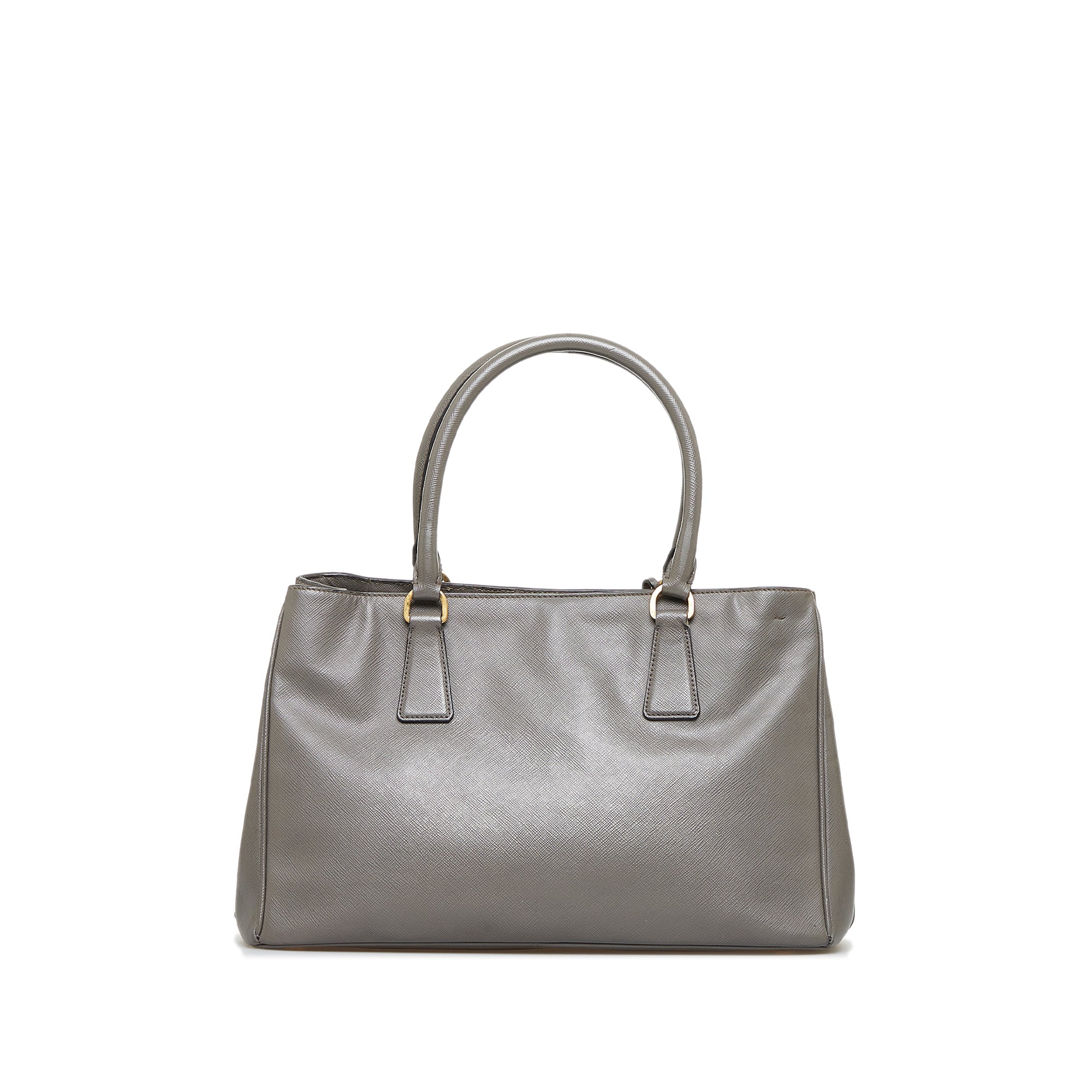 PRADA Grey Galleria Saffiano Large Bag*100% Authentic*