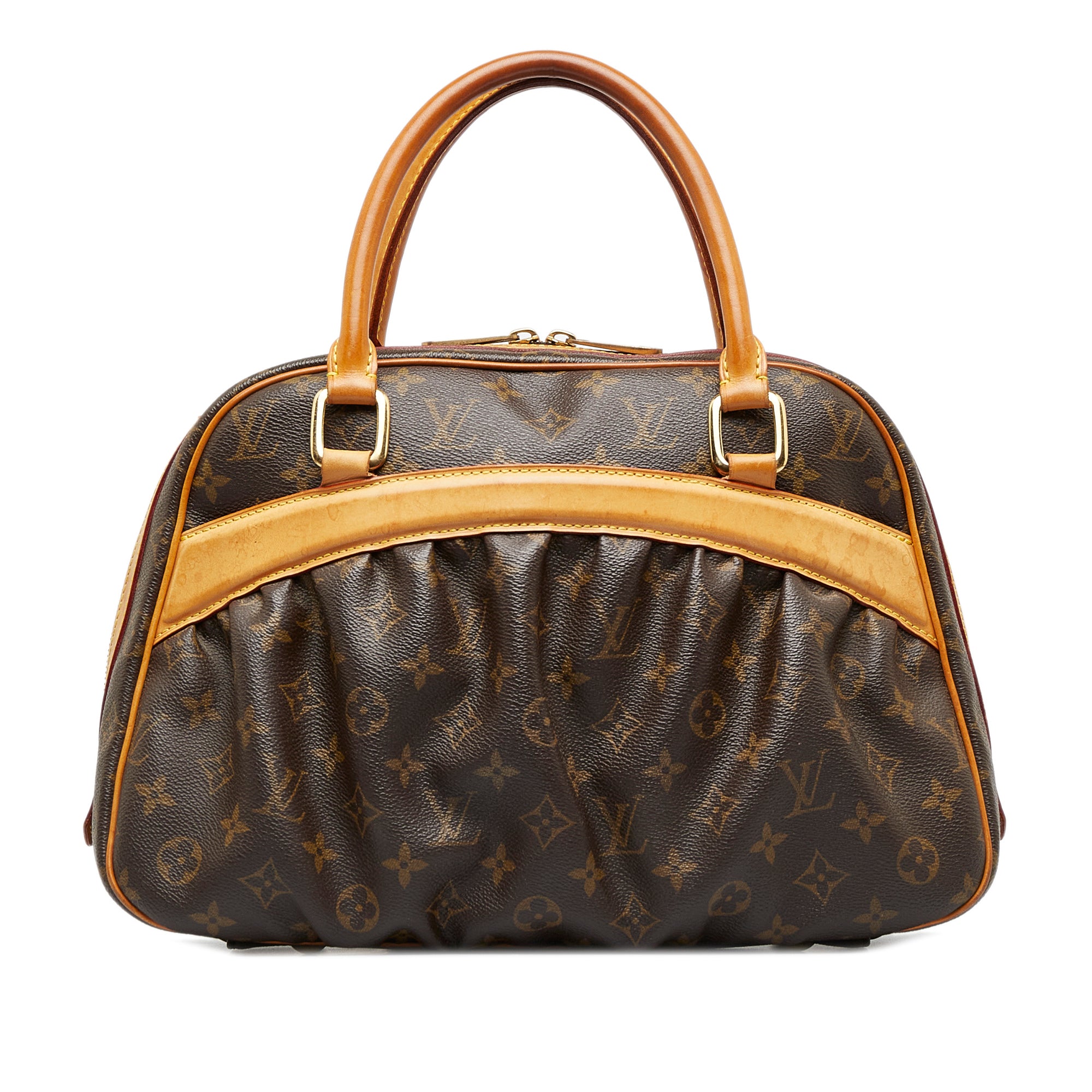 Brown Louis Vuitton Damier Ebene Rivington PM Shoulder Bag – Designer  Revival