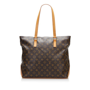 Louis Vuitton Serviette Tobol Black Taiga Leather, Brown Louis Vuitton  Monogram Ellipse MM Handbag