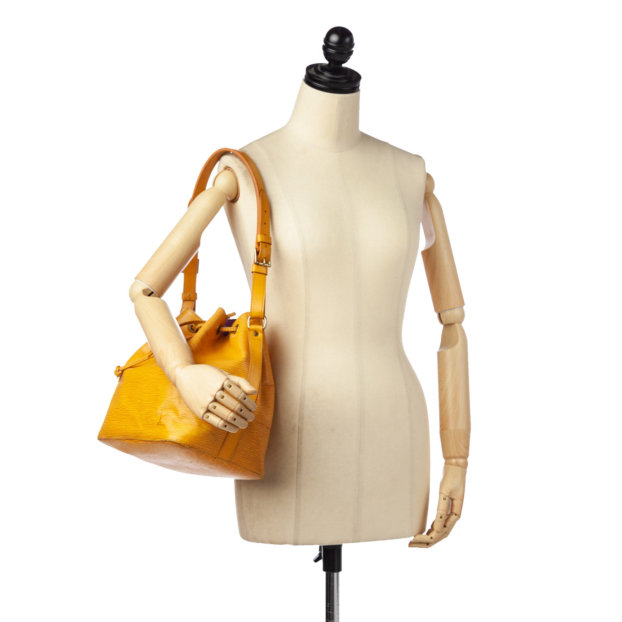 Louis Vuitton, Bags, Pre Loved Louis Vuitton Epi Petit Noe Yellow