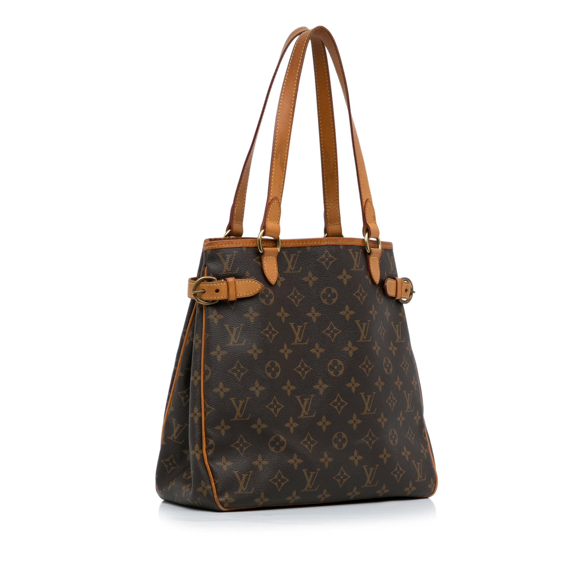 Brown Louis Vuitton Monogram Batignolles Vertical Tote Bag – Designer  Revival