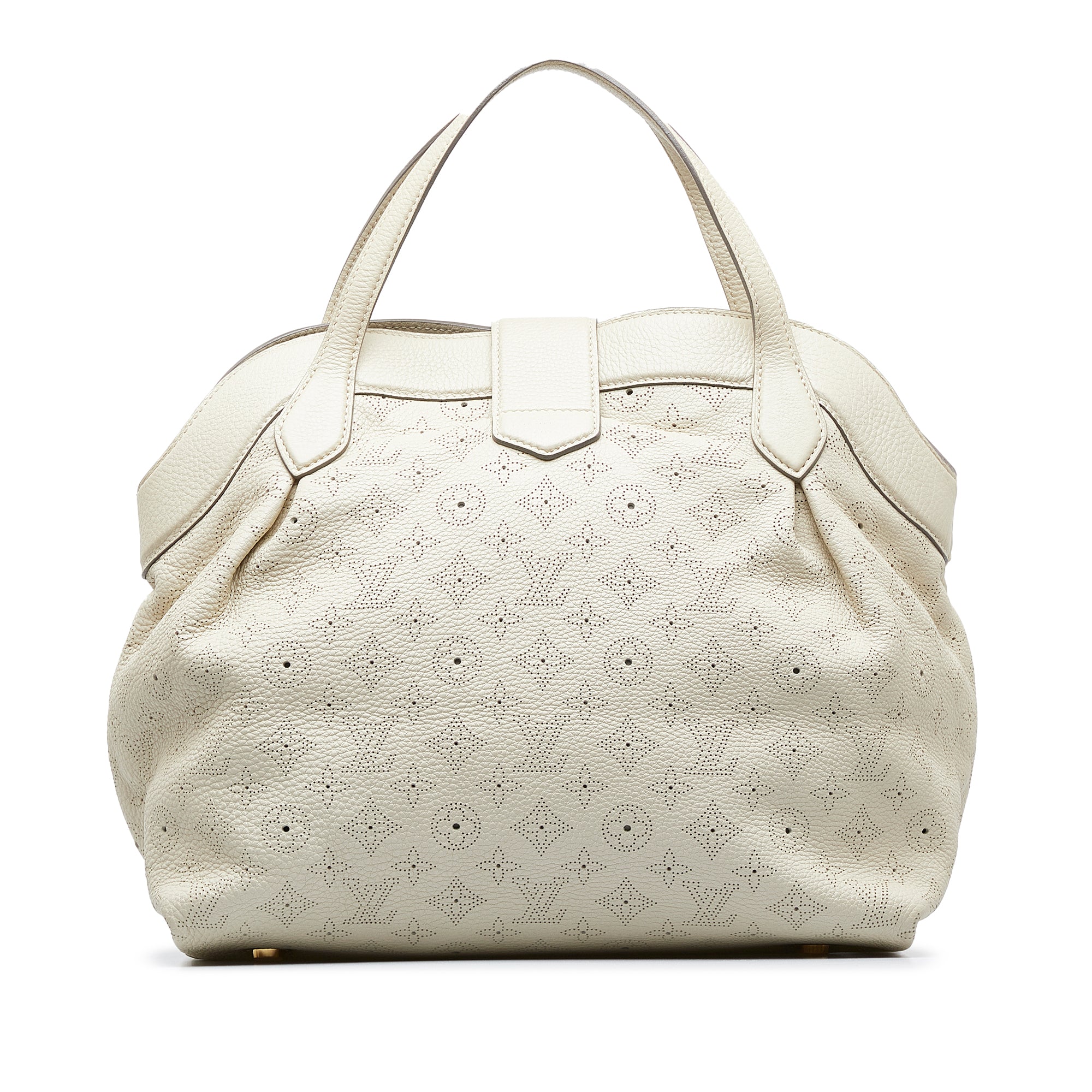 Louis Vuitton Taupe Monogram Mahina Leather Cirrus PM Bag
