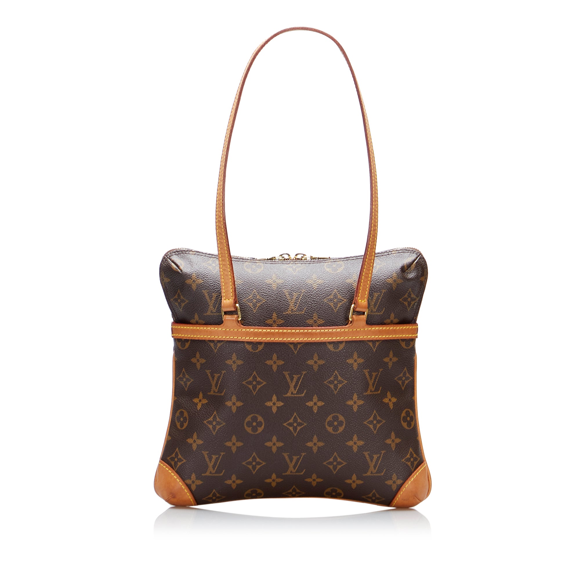 Coussin leather handbag
