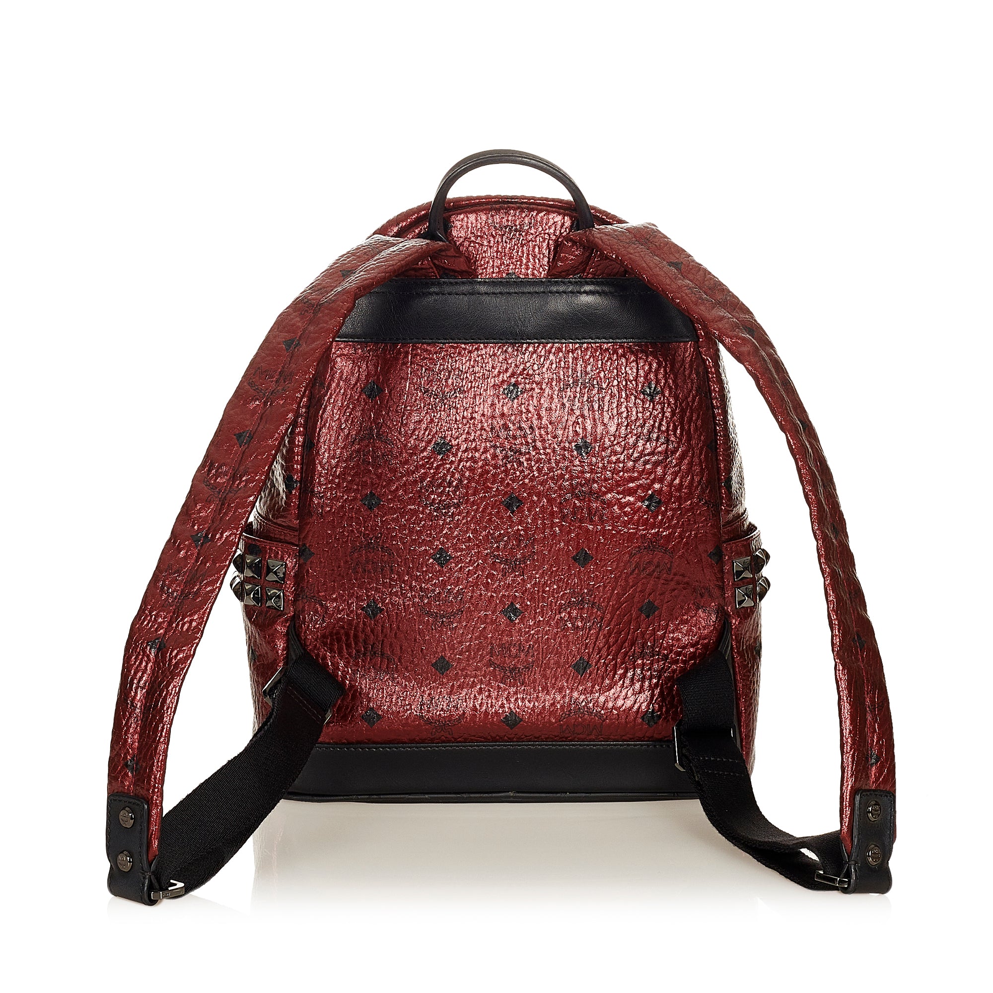 MCM Blue/Red Leather Backpack – RCR Luxury Boutique