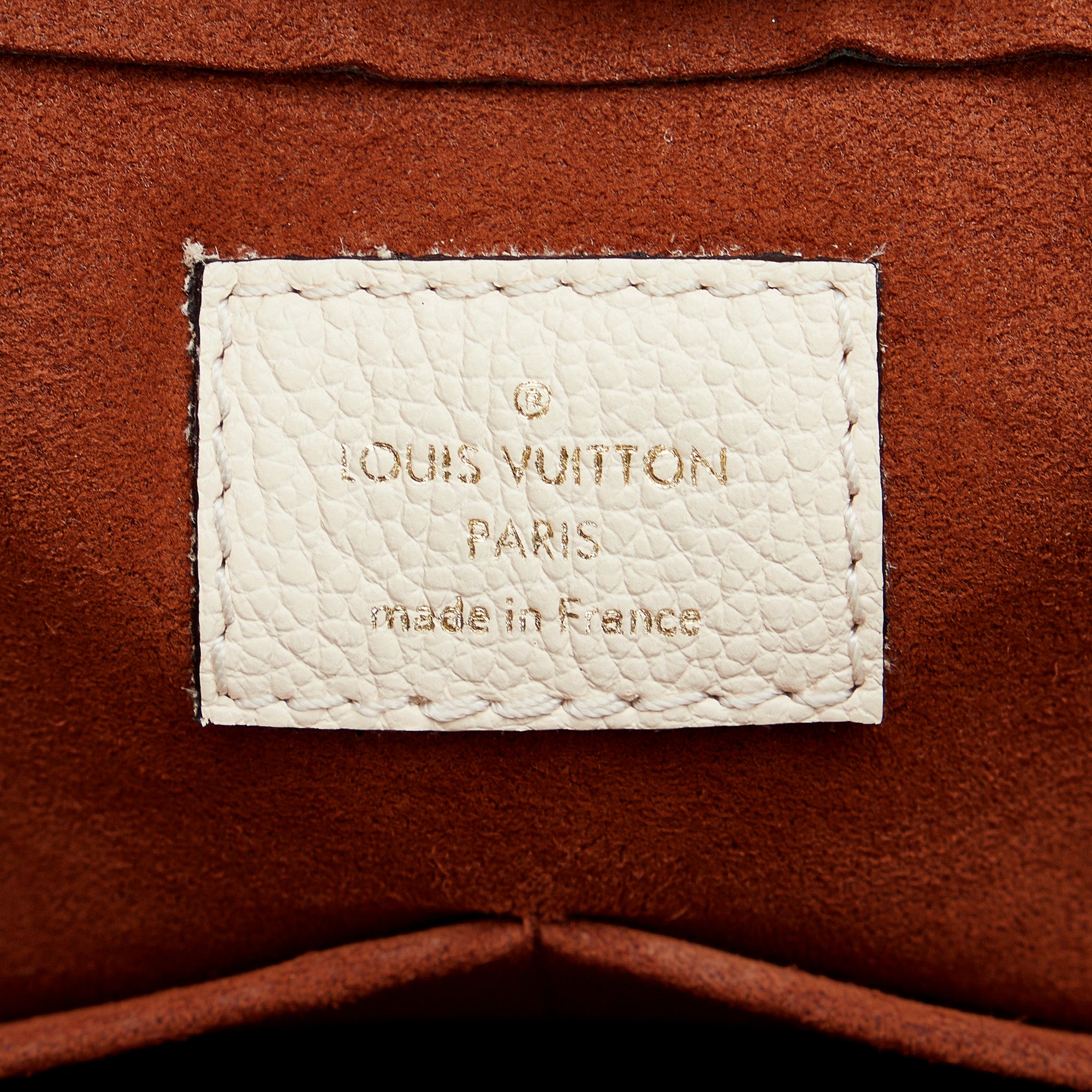 Louis Vuitton White Monogram Empreinte Neo Alma PM