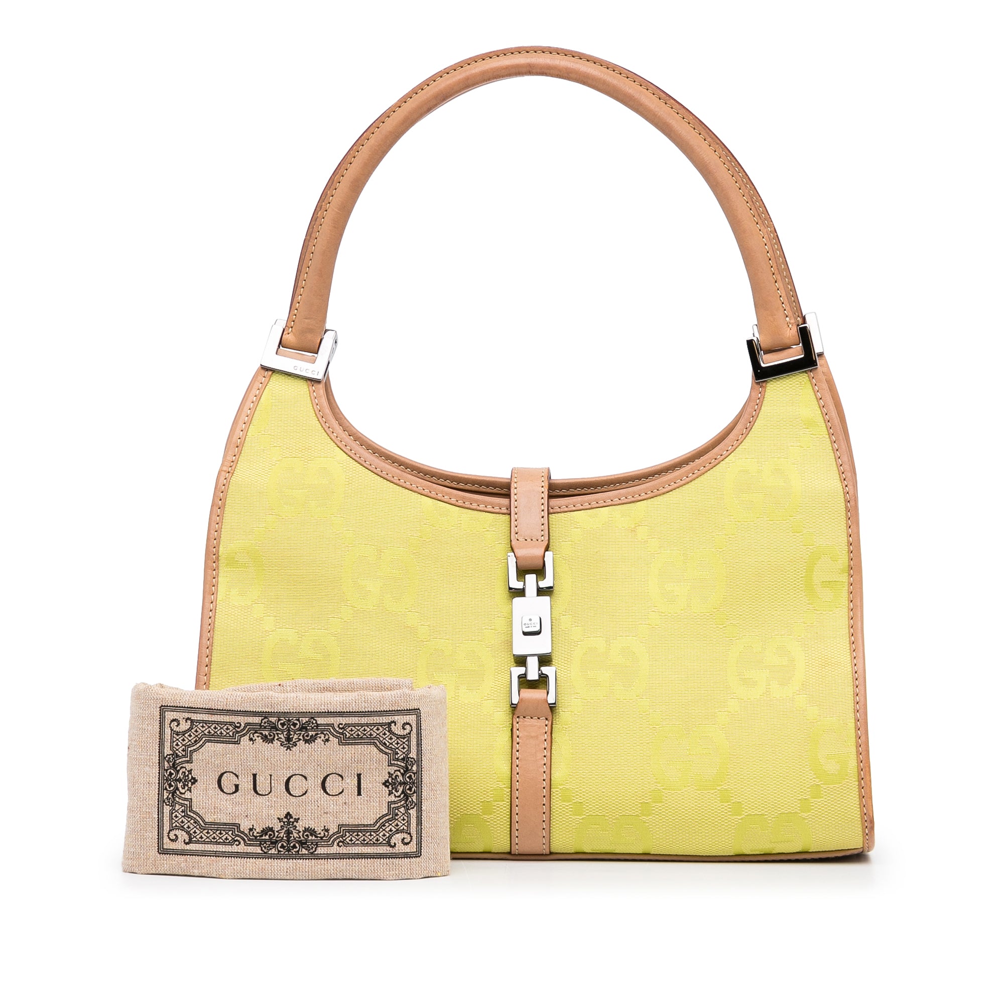Gucci GG Canvas Nailhead Pochette Shoulder Bag  Vintage kelly bag,  Designer handbags for less, Vintage evening bags